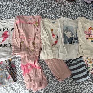 Lot of 4T Pajamas (6 sets, 12 items)